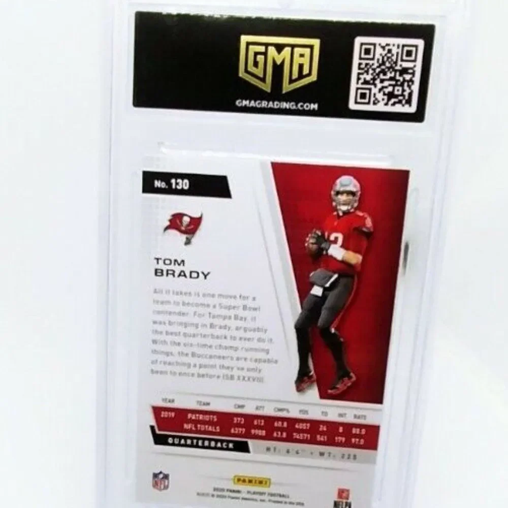 Tom Brady 2020 Playoff Kickoff Parallel #130 GMA 9